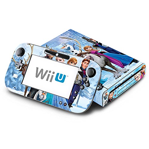 image for Decals Plus Frozen Decorative Decal Cover Skin for Nintendo Wii U Cons