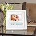 Pearhead Hospital ID Bracelet Photo Frame, Gender-Neutral Baby Keepsake Frame, Baby Nursery Décor for New and Expecting Parents, White