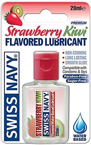 Center One 20 ML TRAVEL SIZE SWISS NAVY MINI STRAWBERRY KIWI FLAVORED LUBRICANT