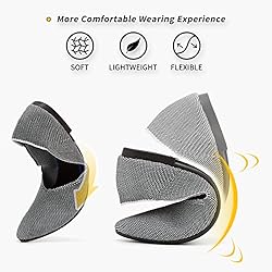 BABUDOG Women's Mesh Flats Shoes Pointed-Toe Dress