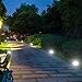 outdoor goods Upgraded Solar LED Garden Outdoor In-ground Lights Patio Yard Lawn Driveway Bright White 2019 Version 4 Pack