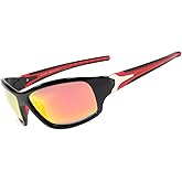 MALIDAK Polarized Sunglasses Men Women, Lightweight TAC UV400 Protection Sports Sunglasses Cycling Glasses