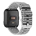 NANW Bands Compatible with Fitbit Versa/Versa 2, Versa Lite Edition Bands Small Large, Woven Fabric Accessories Strap Wristband Replacement Women Men Compatible with Fitbit Versa 2 Smartwatch