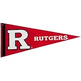 Rutgers Mini Pennant - Size: 4" x 9" - Officially Licensed - 1 Pennant Per Pack