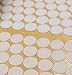 Vkey 1000pcs 500 Pairs 2cm Diameter Adhesive Sticky Back Coins Hook Loop Self Adhesive Dots Tapes Magic Sticky White
