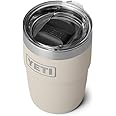 YETI Rambler 8 oz Stackable Cup, Stainless Steel, Vacuum Insulated Espresso Cup with MagSlider Lid