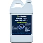 Fruit Fly Drain Treatment | Drain Fly Eliminator | Eliminates Gnats, Sewer Flies and More - Works in All Drains - 64 Fl Oz