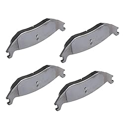 cciyu D967 Rear Semi-Metallic Disc Brake Pads Kit