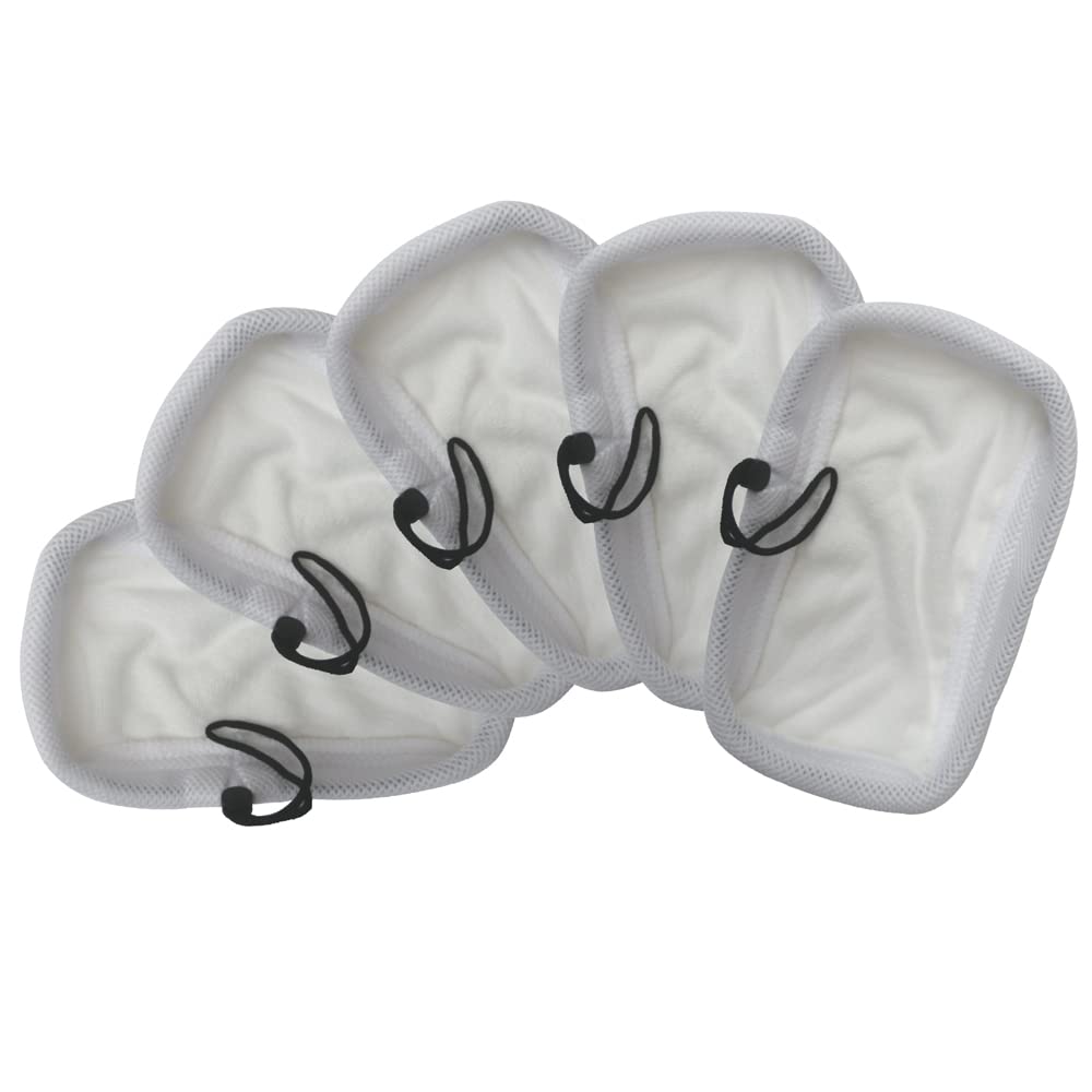 Mumaxun Steam Mop Pads Compatible with Morphy Richards 2-in-1 & 9-in-1 Steam Cleaners 70495, 720020, 720021, 720022, 720023, 720502(5pcs)