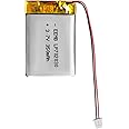 EEMB 3.7V Lipo Battery 350mAh 702030 Lithium Polymer ion Battery Rechargeable Lithium ion Polymer Battery with JST Connector Make Sure Device Polarity Matches with Battery Before Purchase!!!