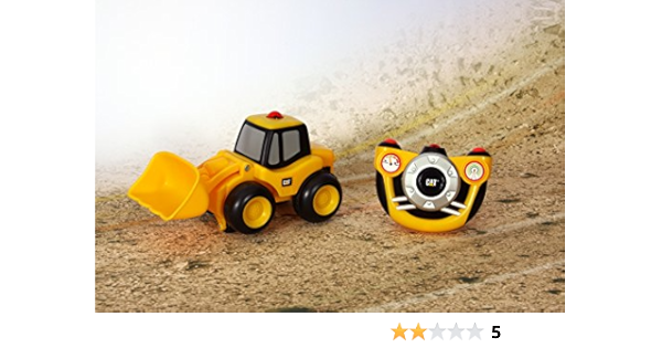 Amazon Com Cat Construction E Z Machine Loader With Remote Control Toys Games