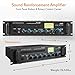 300W Max Pro Audio Amplifier – 70V Multi-Channel Stage & Studio PA Speaker, Public Address Amplifier Receiver with XLR Microphone Inputs, Mic Talkover, Universal Rack Mount Design – Pyramid PA305.5thumb 1