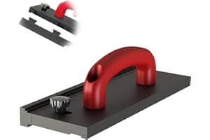 Tapping Block for Vinyl Plank Flooring, NAACOO Big Handle/3 Different Edges/Reversible Double Sided with Notches Use for Tongue&Groove or Click-Lock Floor, Laminate Flooring Tools.