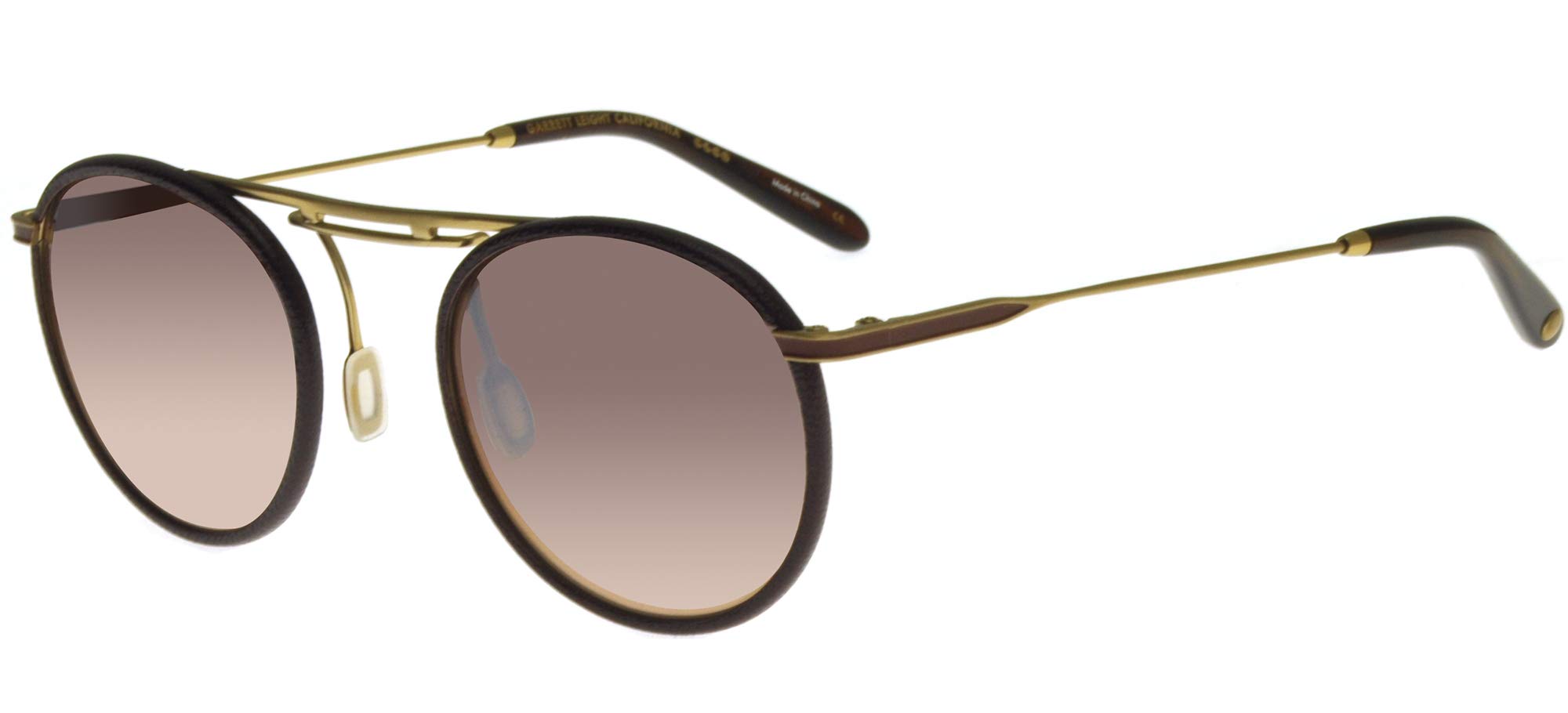 Garrett Leight Cordova Burgundy Leather Burgundy Leather  display picture 3