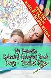 My Favorite Relaxing Coloring Book - Dogs - Pocket Size: Pocket (travel) Size - Adult and Children Coloring Book - More Then 45 Designs