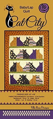 Cat City Baby/Lap Quilt Pattern