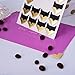 Sumind 10 Sheets Photo Corners Self Adhesive Photo Mounting Sticker Paper Corner Stickers for Scrapbooking Album Dairy, Black and Gold