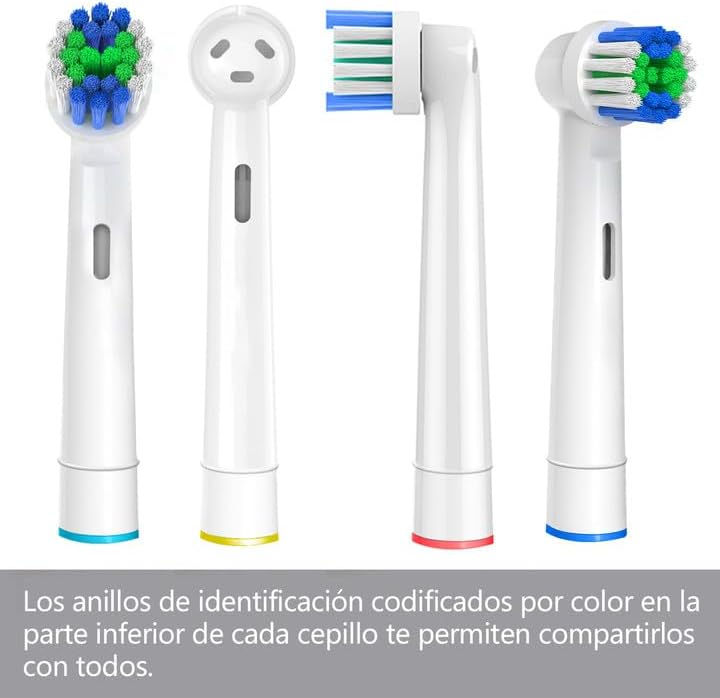 Recambios Cepillos Cabezas de Dientes Compatibles con Recambios Cepillos Oral B Braun, 20 Piezas Profesionales para Repuesto de Cabezas de Oral B Pro Series 1/3 — foto 4 de 6
