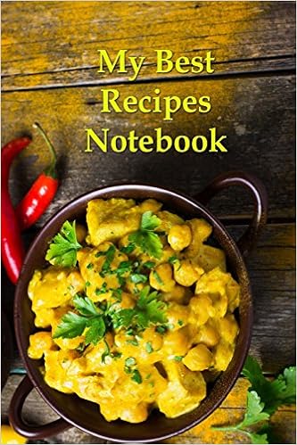 My Best Recipes Notebook (Blank Cookbooks) (Volume 30), by Recipe Junkies