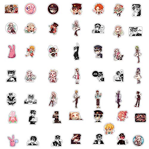 quero jom91 anime toilet bound hanako kun anime manga crystal stickers decal for snowboard luggage car diy stickers 3 pricepulse