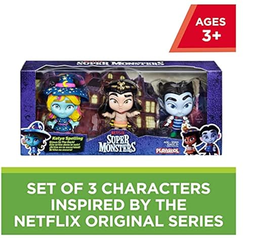 Netflix Super Monsters Figures Super Monsters Collectible 4-inch