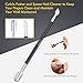 Blackhead Remover, ElleSye 8-PCS Blackhead Remover Tweezers Kit & Nail Scraper, Pimple Comedone Extractor Tool Set Risk Free Treatment for Blemish Acne Zit with Antibacterial Coating Handle