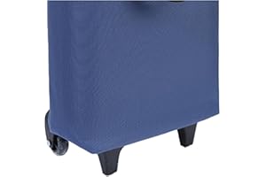 HOSDZOU Small Collapsible Shopping Cart (Blue3, Standard)