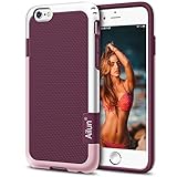 iPhone 6s Case,[4.7inch]by Ailun,Soft TPU Bumper& Solid PC Frame,Slip-Proof back,Shock-Absorption&Anti-Scratches,Fingerprints&Oil Stains, Protective Back Cover [Purple]