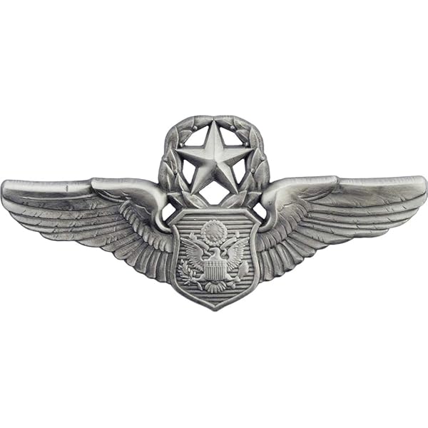 USAF Medical Wings Lapel Pin - 3 Inch Large US Air Force Military Collectible & Gift