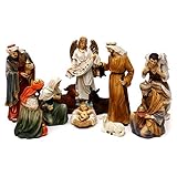 Holyart Nativity Scene Set in Painted