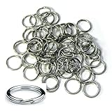 95 Split Ring Fishing Lure, Connectors Stainless Steel Made in the USA (13.77mm Outside 0.542 in)