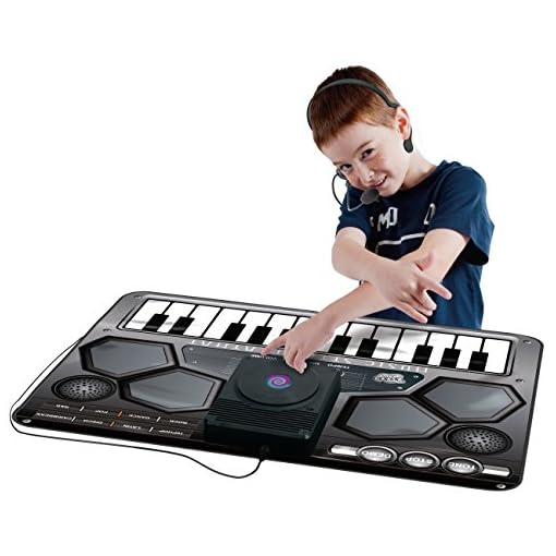 Best Choice Products Kids Music DJ Style Keyboard Piano Playmat with Microphone Great Gift, Multicolor
