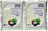 2 Packs Kara Coconut Cream Powder 1.76 Oz