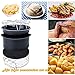 Air Fryer Accessories Set Especially for Phillips Gowise and Cozyna, Set of 6, Fit All 3.7QT - 5.3QT - 5.8QT, Kitchen Aid Gadget