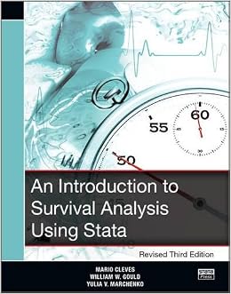 An Introduction To Survival Analysis Using Stata Revised Third Edition Cleves Mario Gould William Marchenko Yulia 9781597181747 Amazon Com Books