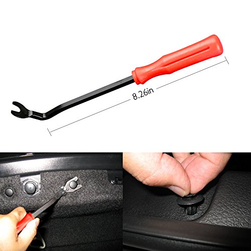 EZYKOO 100pcs Push-Type Retainer for Lexus Toyota Body Clips,Splash Shield Clips 90467-07201 Replacement Fasteners, Quality Nylon Push Rivets with Bonus Fastener Remover - Thumbnail 4