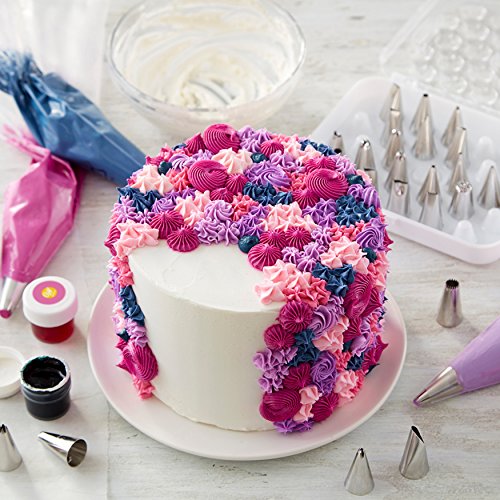 Wilton Deluxe Cake Decorating Tip Set, 52Piece Pricepulse