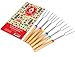 TOP #1 Luxury Extendable Marshmallow Roasting Sticks, For BBQ, Camping, Bonfire & Campfire Cooking, Telescoping Hotdog Forks, 6 Set, Long Rotating, Barbecue Skewers, Smores Sticks best for Kids