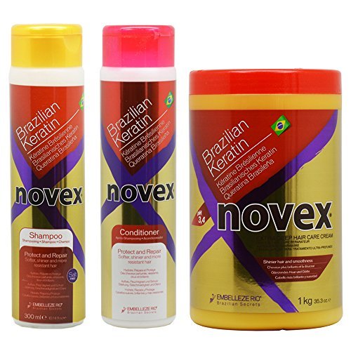 Novex Shampoo 10 1oz Conditioner 10 1oz Mask 35oz Set Desertcart - Main Image