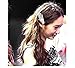 Geoot 1 Pair Trendy Women Skeleton Hand Bone Claw Punk Hair Clip (white)