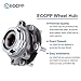 ECCPP HA590125 New Front Wheel Bearing Hub LH Driver RH Pass for Infiniti EX35 EX37 FX35 FX37 FX45 FX50 G25 G35 G37 M35 M37 M45 M56 2003-2018 AWD 5 Lug