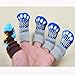 Hot Dog Socks! AMA(TM) 4PCS Cute Pet Puppy Small Dog Doggie Anti-slip Knit Weave Keep Warm Socks Shoes Booties Skid Bottom (S, Random)