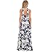 Womens Dress,Neartime Floral Boho Long Maxi Dress Beach Dresses Sundress (M, Blue)