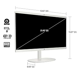 HP 2022 All-in-One Desktop, 21.5" FHD