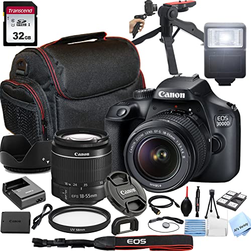 EOS 3000D DSLR Camera with 18-55mm f/3.5-5.6 Zoom
