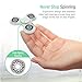 XDesign Fidget Spinner Figit Focus Toy, Prime Stress Reducer Hand Spinner Finger Toy for Kids and Adult, Easy Flick and Spin, Good for School, Work, Perfect For Anxiety Relieve - Glow in Dark