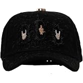 BBB Hand Skull Barbas Hats Cap - Good &amp; Evil 100% Original Black