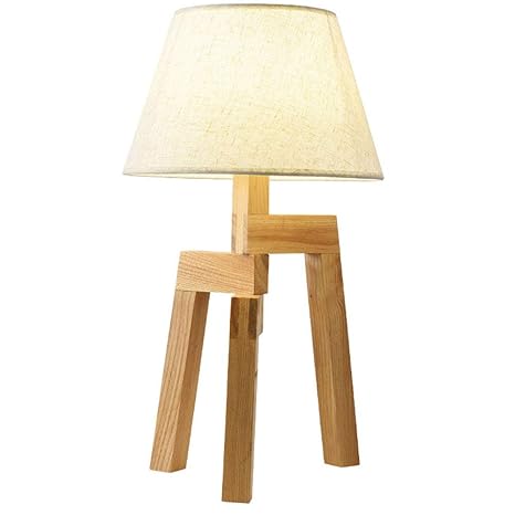 Bedside Table Table Lamp Base Bedroom Bedside Lights Linen
