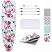 SUNKLOOF Extra Thick Ironing Board Cover and Pad, Resist Scorching and Staining, 15x54 Reflective Silicone Ironing Board Cover, Elastic Edges, 4 Fasteners, Large Protective Scorch Mesh Cloth