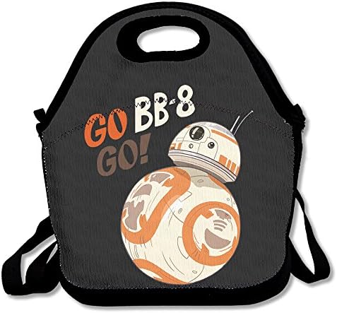 ScutLunb Lunch Bag Star Wars Bb8 Lunch Tote Lunch Box For Women Men Kids With Adjustable Strap